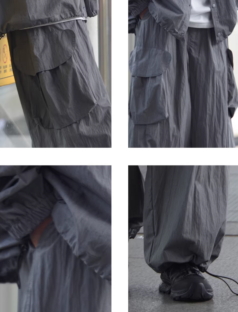 NOCLUE ナイロン カーゴパンツ MB5002