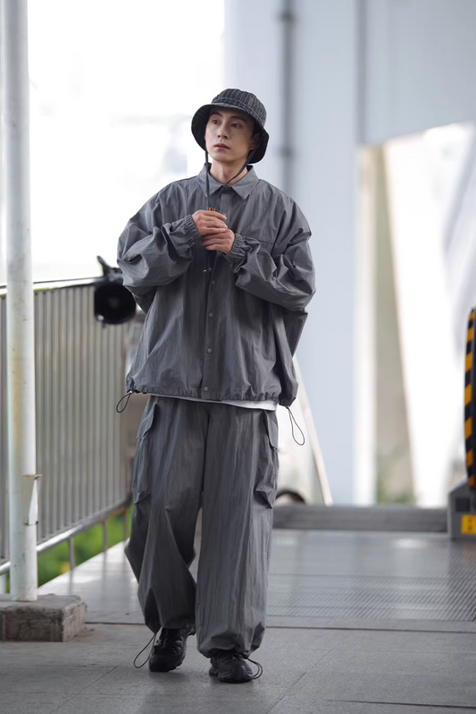 NOCLUE ナイロンシャツ MB5008