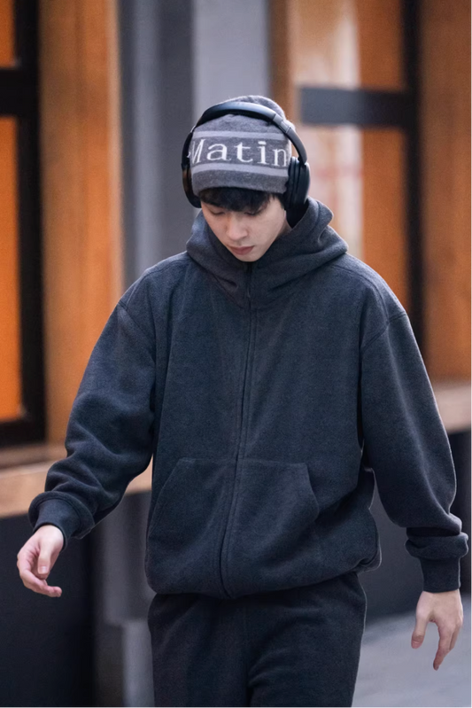 BTB フリース ジップアップパーカー MB5066