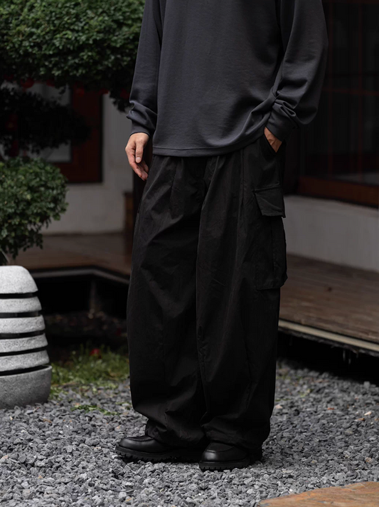 MASSULTI ワイド カーゴパンツ MB5071