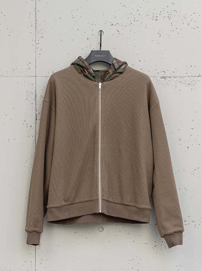 MASSULTI リバーシブル ジップアップパーカー MB5079