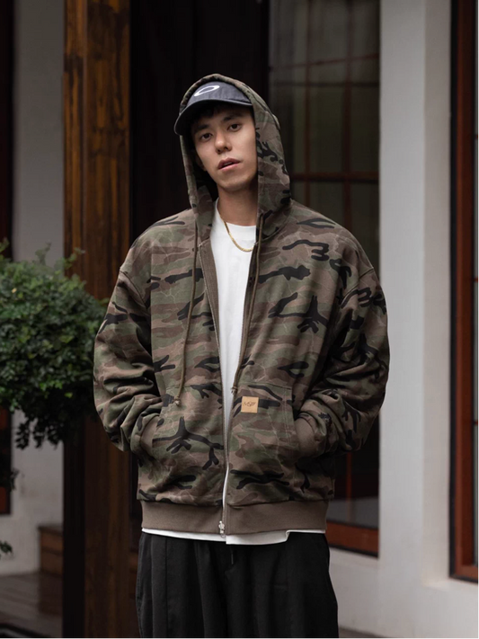 MASSULTI リバーシブル ジップアップパーカー MB5079