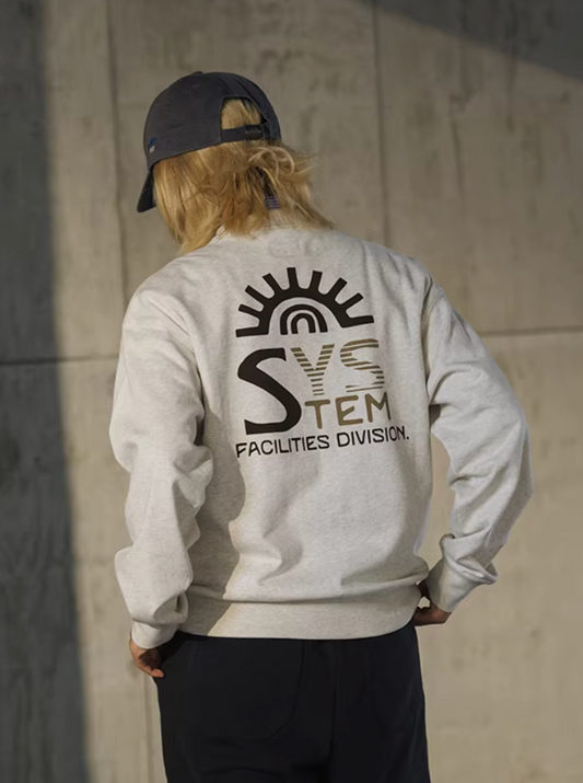 FONCTION バックプリント スウェット MB5100