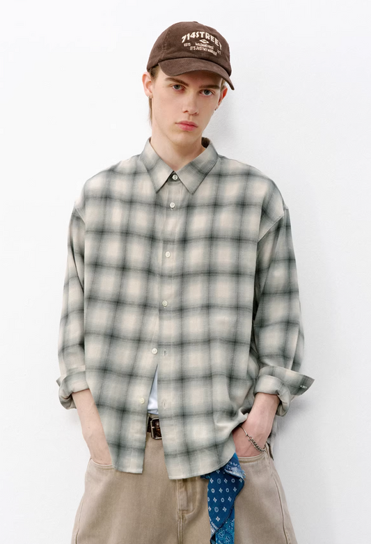 714STREET チェックシャツ MB5113