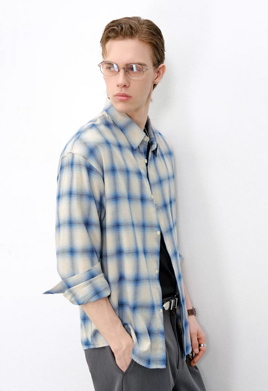 714STREET チェックシャツ MB5113