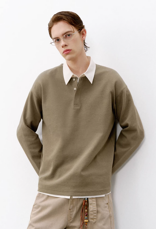 714STREET ヘンリーネックシャツ MB5114