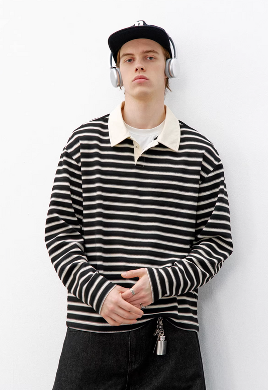 714STREET ポロ ボーダーシャツ MB5115