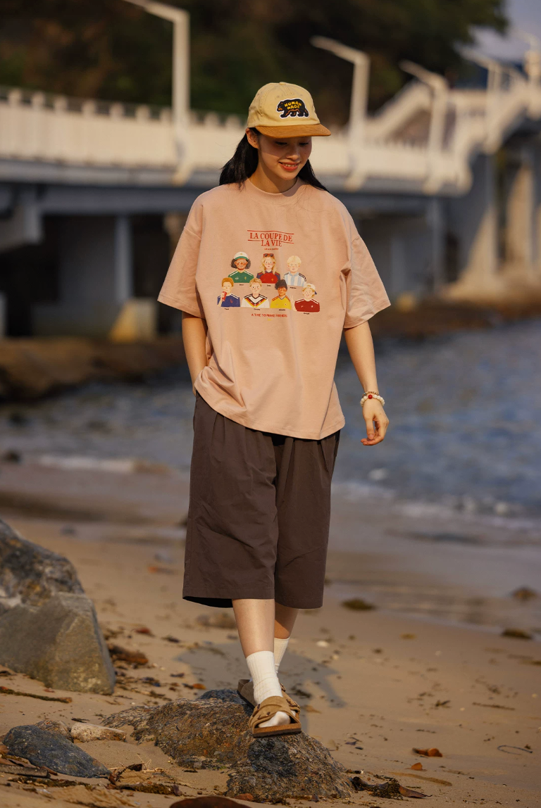BANANACLUB プリント Tシャツ MB5214