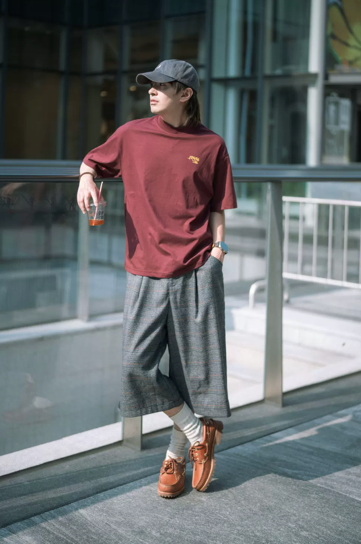 PUZZLECITY バックプリント Tシャツ MB5320