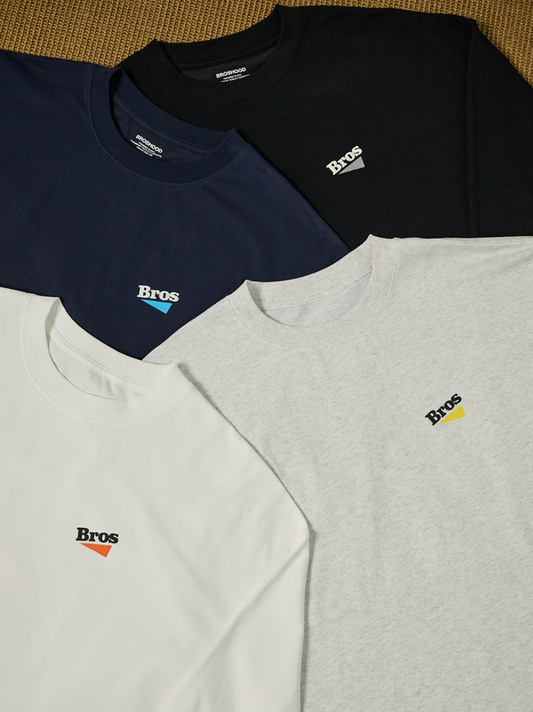 BROSHOOD バックプリント ロングTシャツ MB5339
