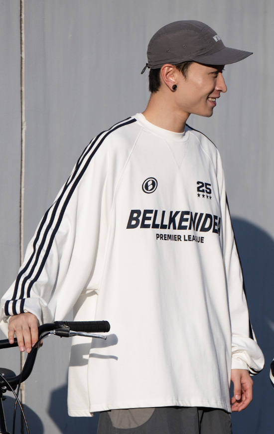 BELLKENIDEA ラグラン ロングTシャツ MB3732