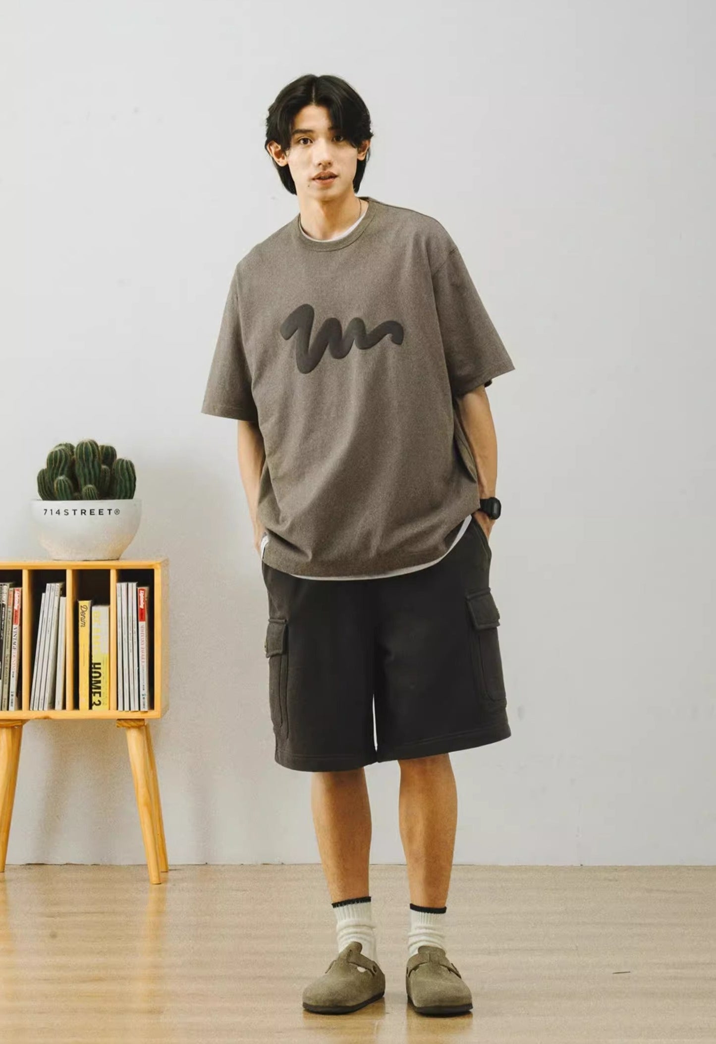 714STREET フロントロゴ Tシャツ MB4662