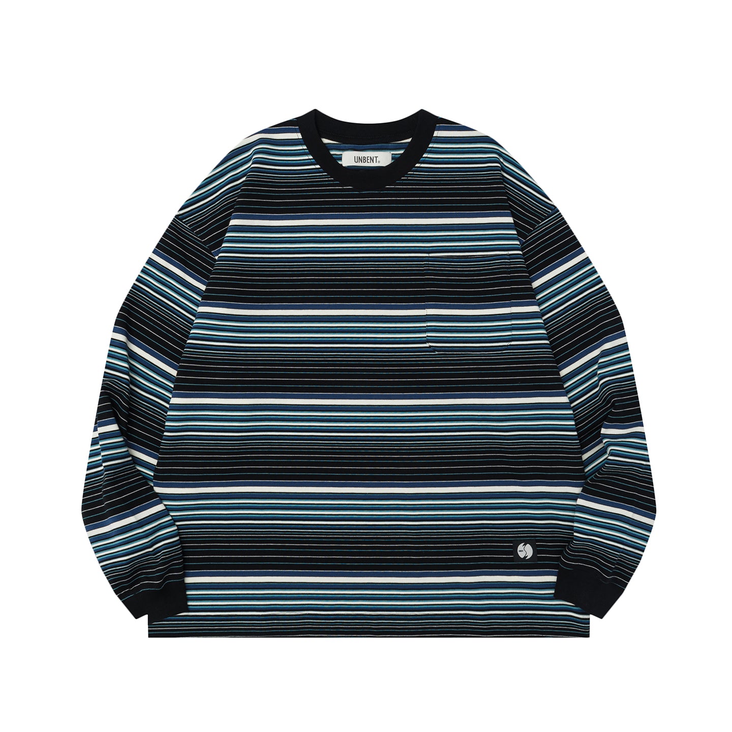 UNBENT ボーダー ロングTシャツ MB4885