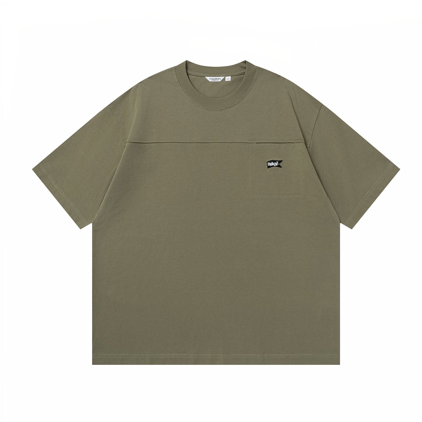 UNBENT ロゴ ポケットTシャツ MB5241