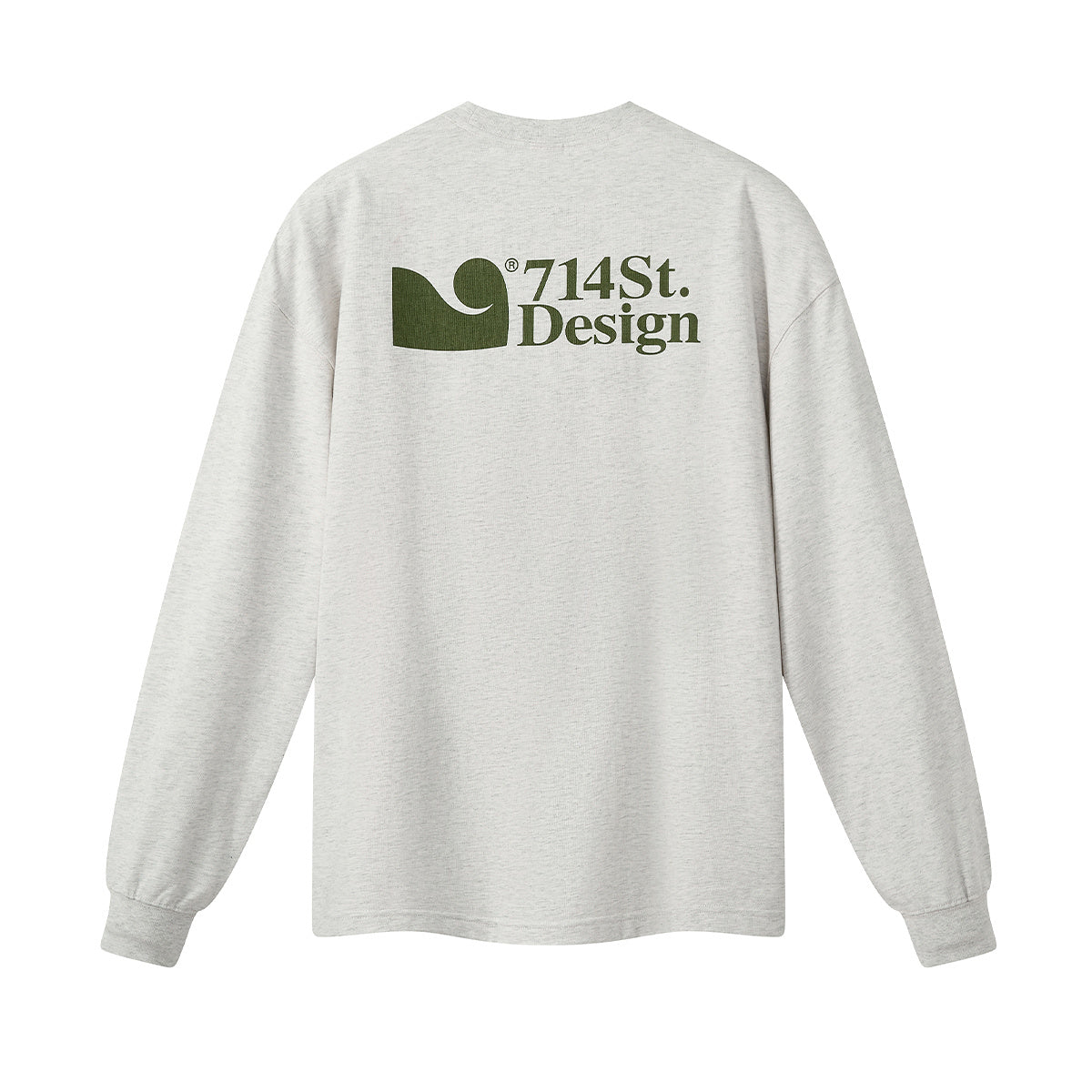 714STREET バックプリント ロングTシャツ MB4898