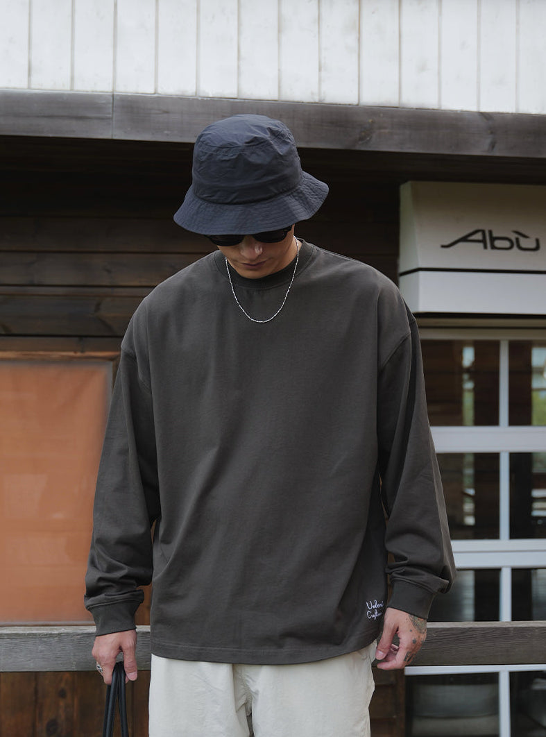 UNBENT 6カラー ワンポイントロゴ ロングTシャツ MB4887