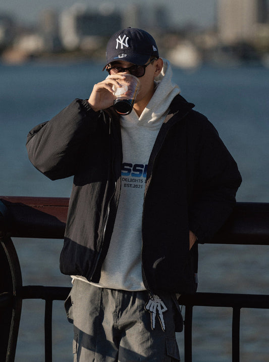 MASSULTI スタンドカラー パデッドジャケット MB3515