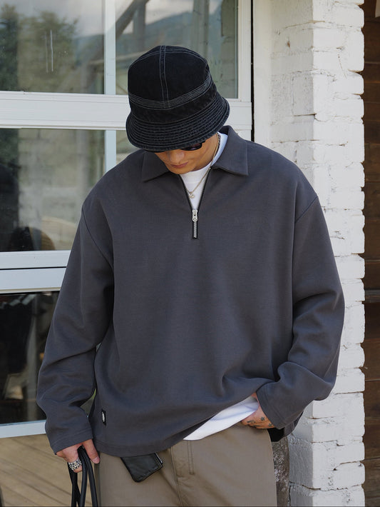 UNBENT ハーフジップ スウェット MB4882