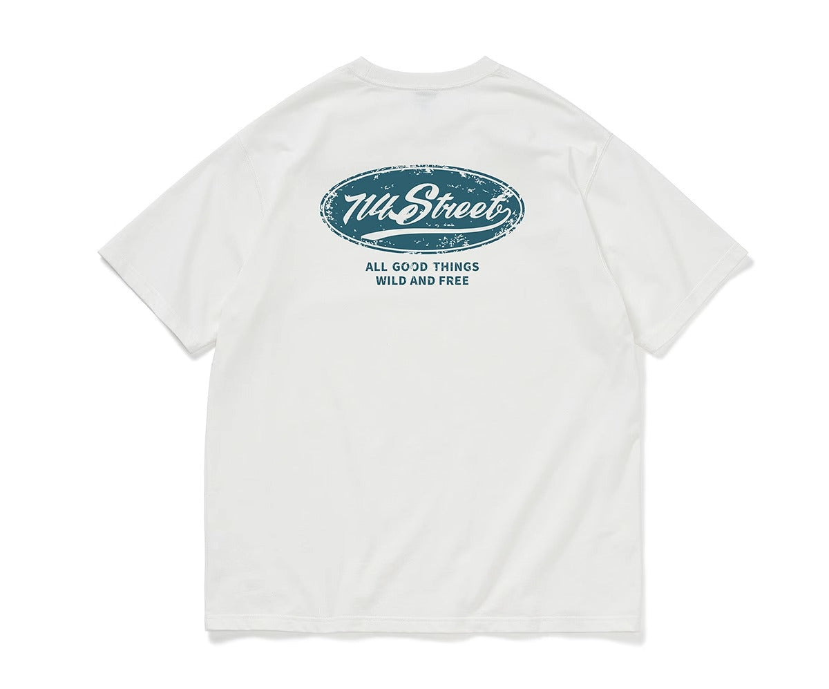 714STREET バックプリント Tシャツ MB4670