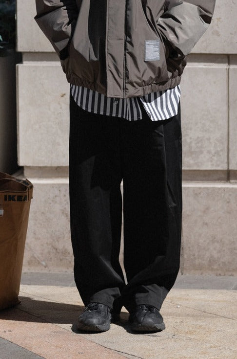 NOEARS ワイド チノパンツ MB4073