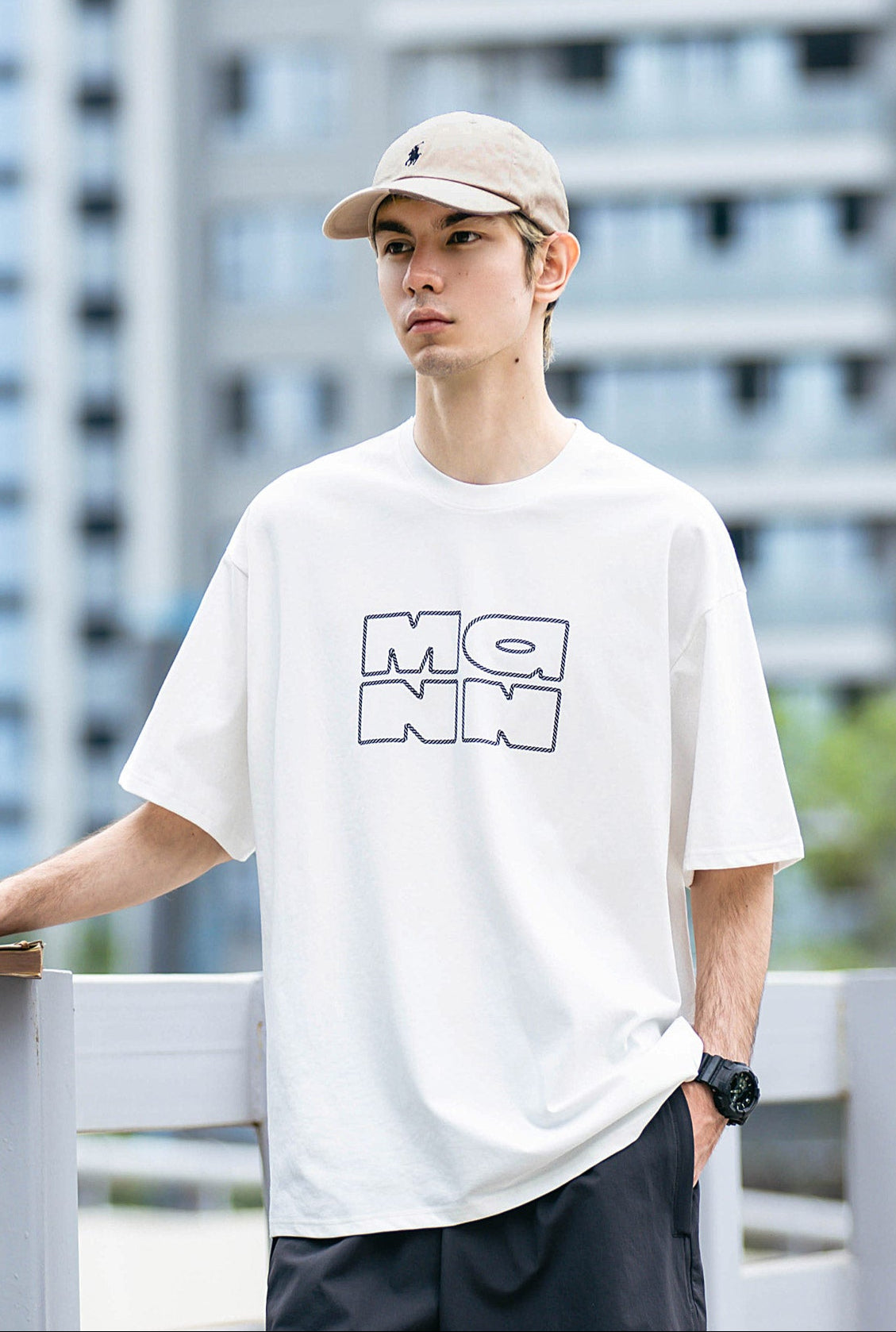 GREENTEA フロントロゴ Tシャツ MB4726