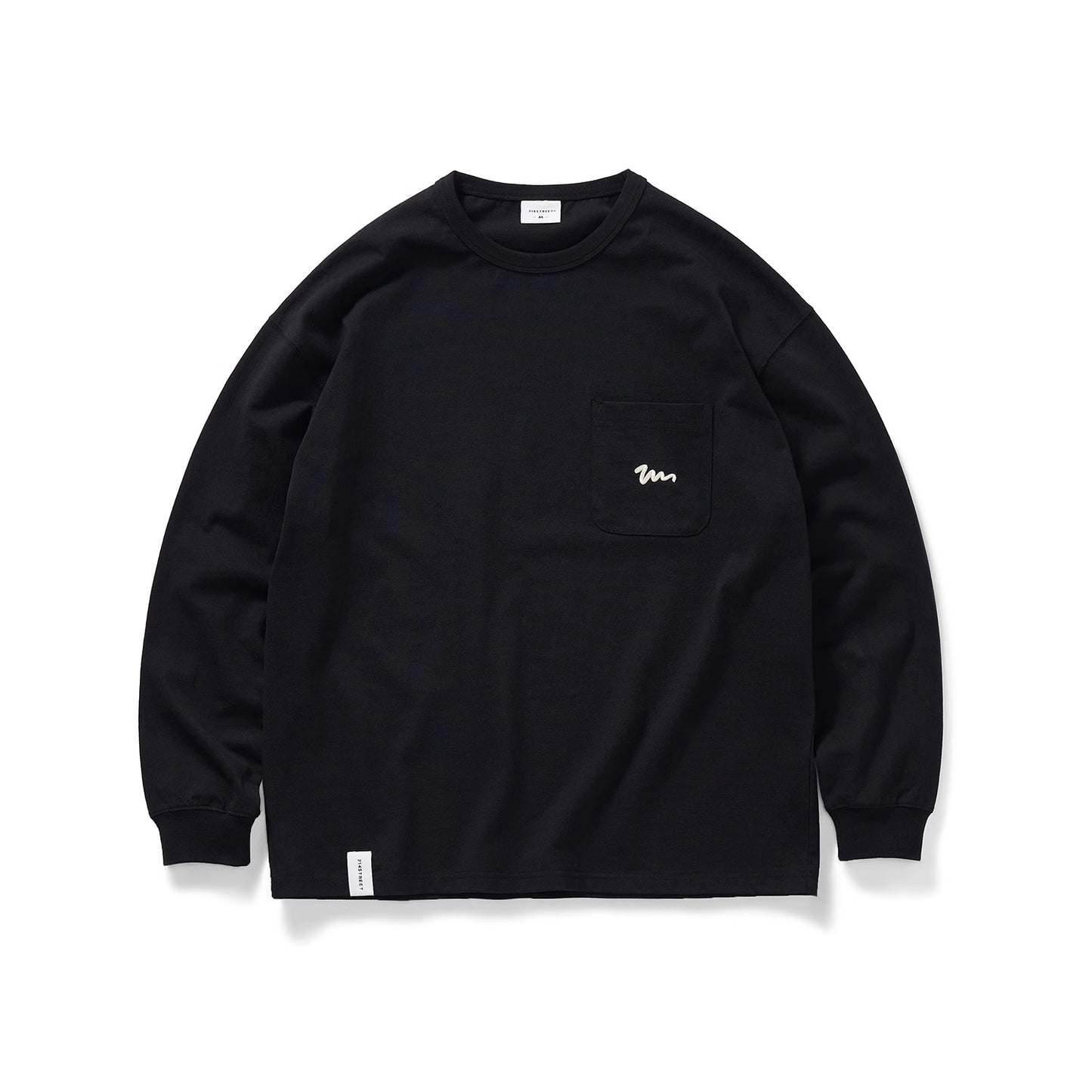 714STREET ポケット ワンポイントロゴ ロングTシャツ MB4661