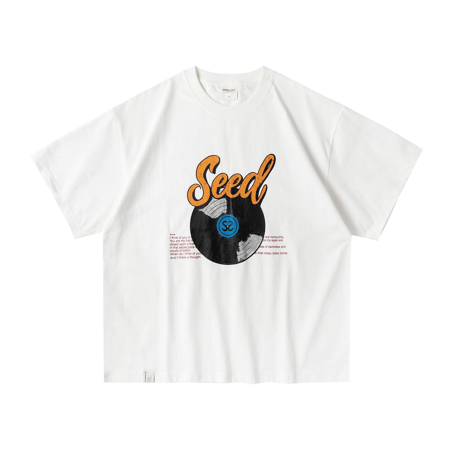 SEEDCLUB フロントロゴ Tシャツ MB4617