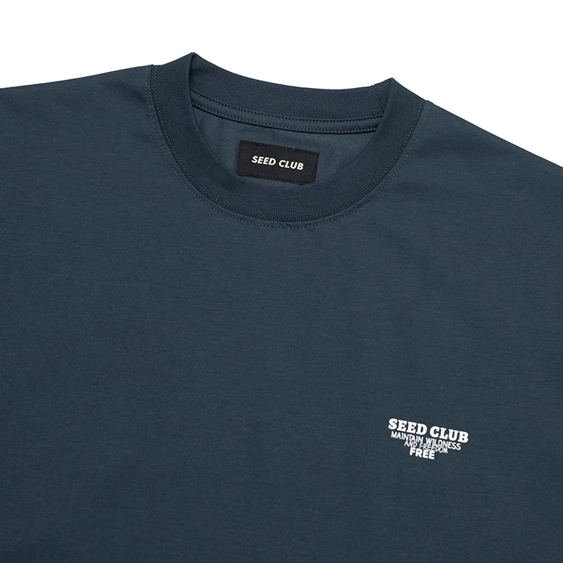 SEEDCLUB ワンポイントロゴ Tシャツ MB4618
