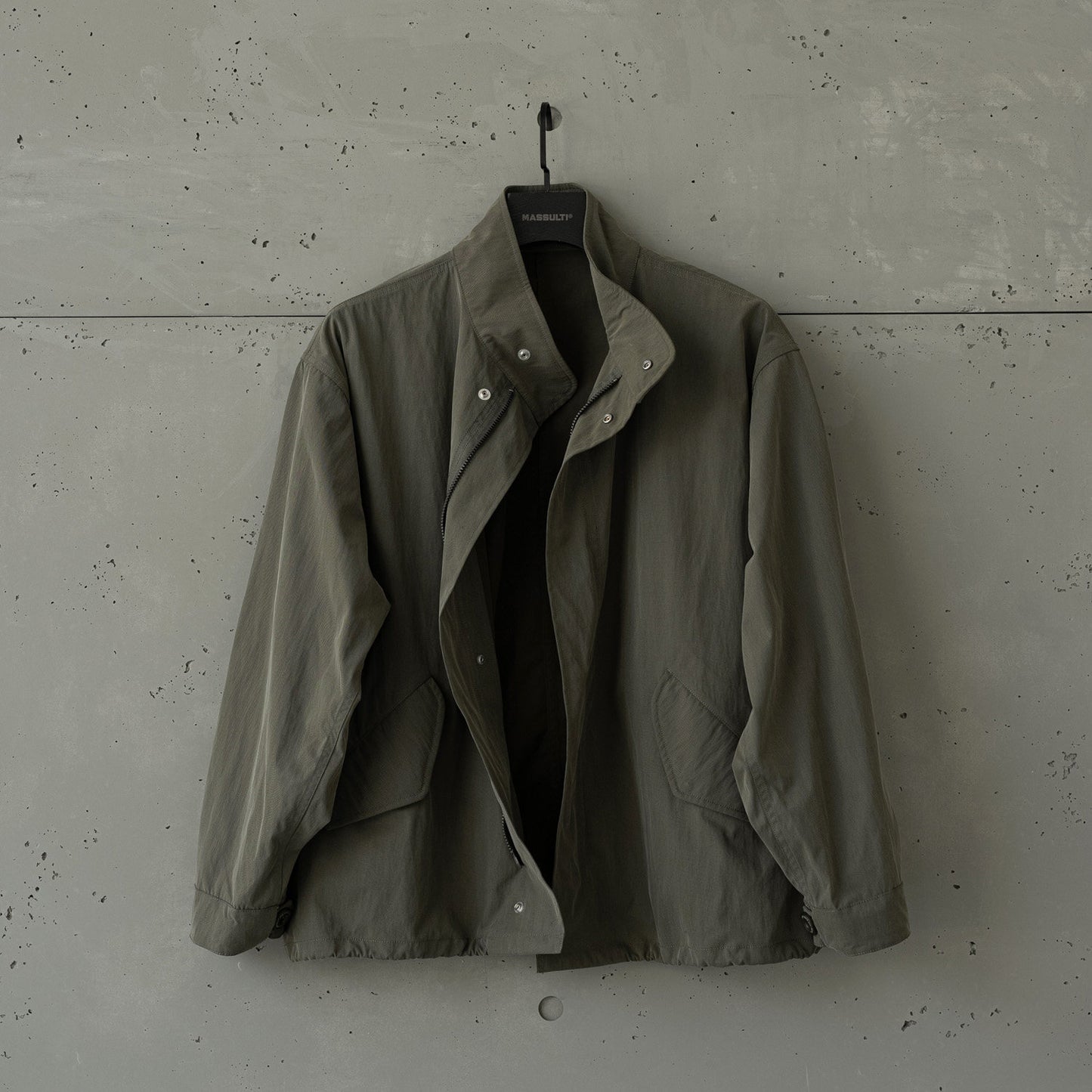 MASSULTI ウォッシュ スタンドカラージャケット MB5077