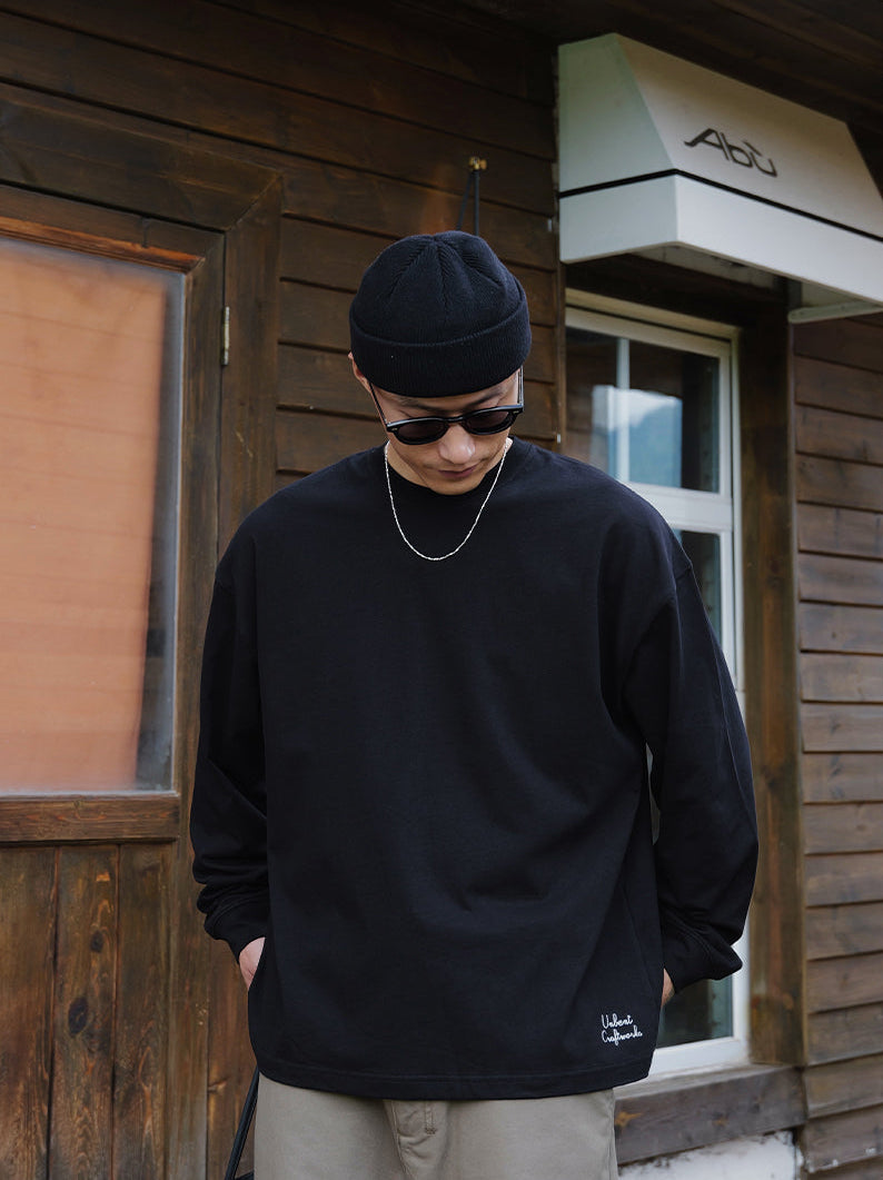 UNBENT 6カラー ワンポイントロゴ ロングTシャツ MB4887