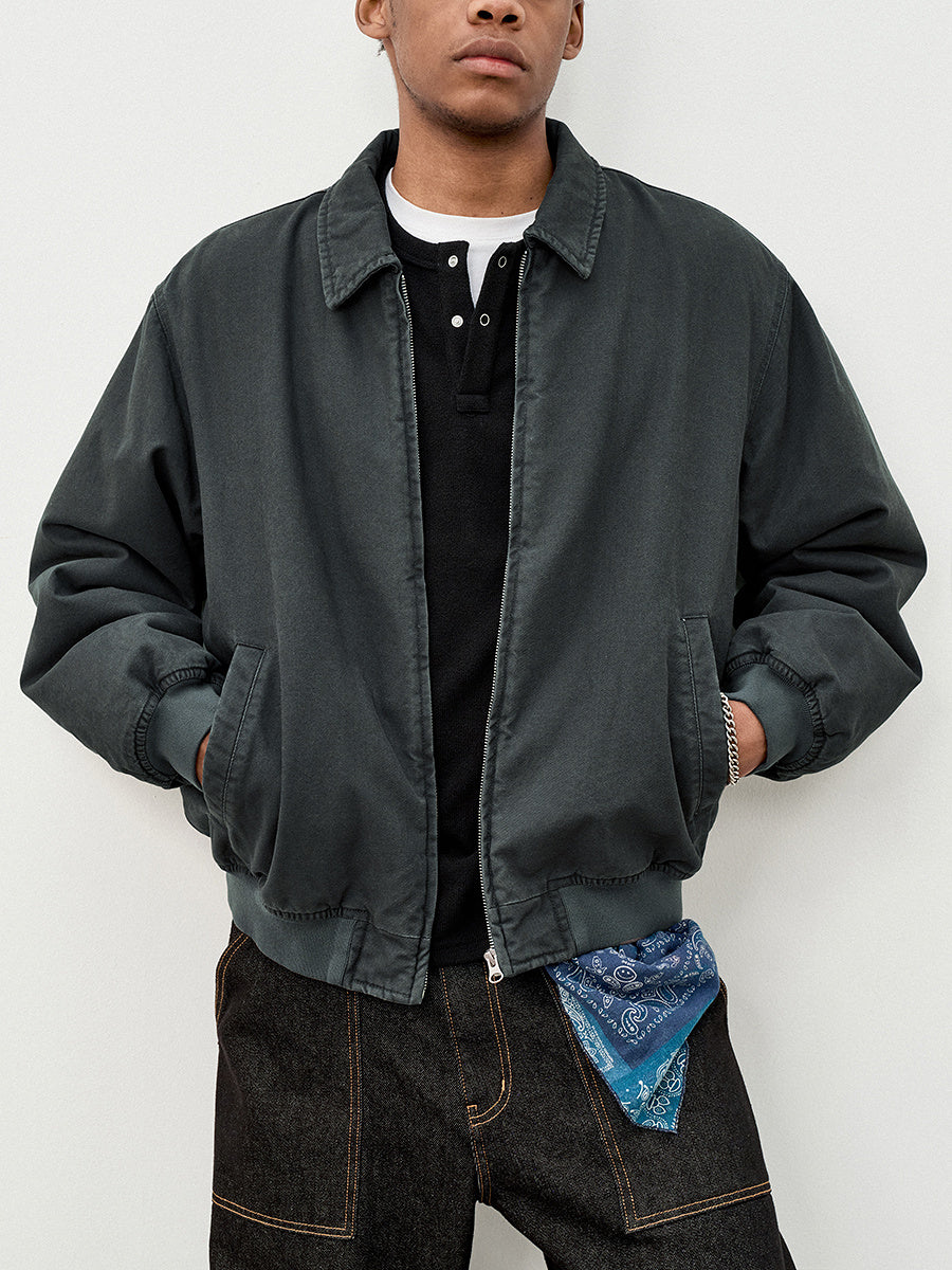 714STREET ウォッシュ 中ボア ジャケット MB4893
