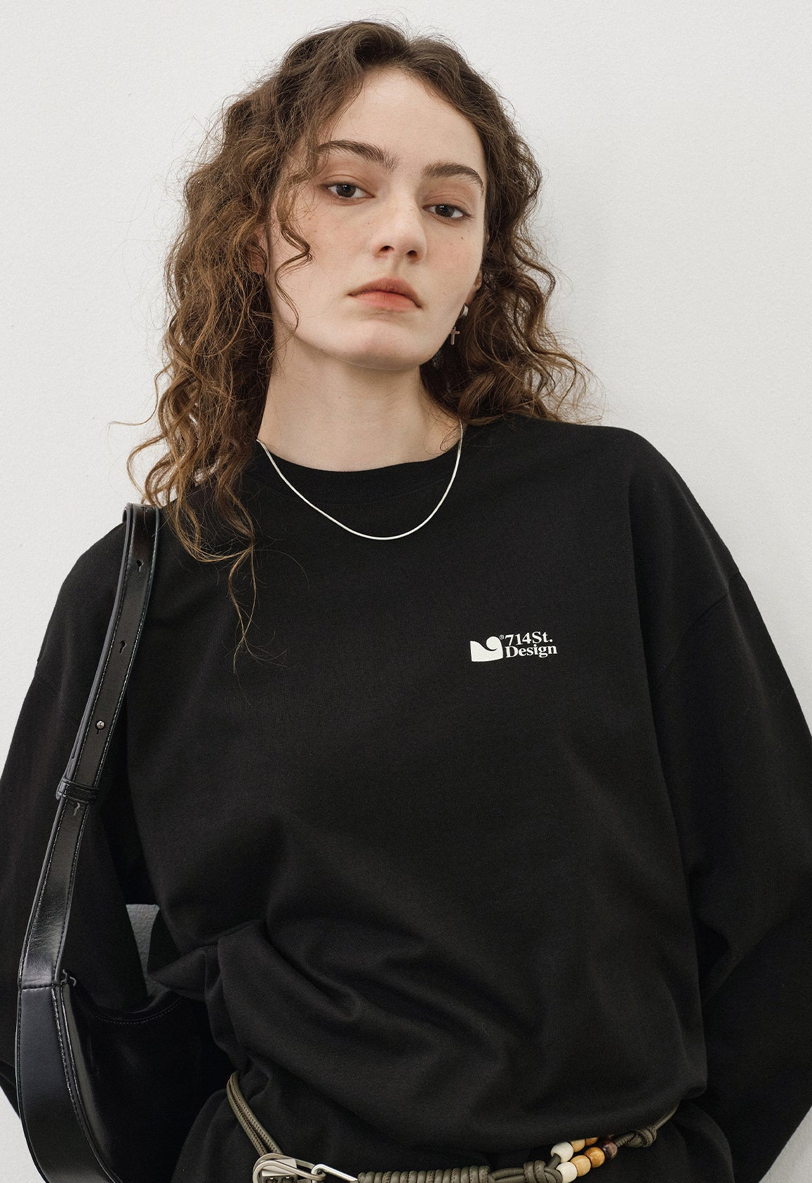 714STREET バックプリント ロングTシャツ MB4898