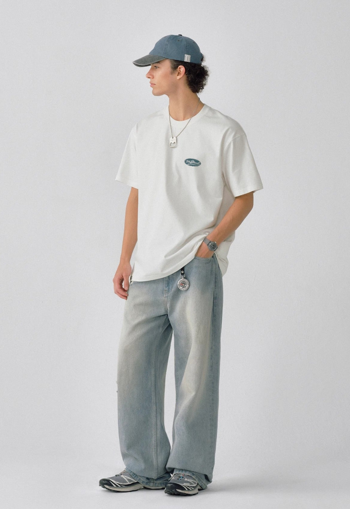 714STREET バックプリント Tシャツ MB4670