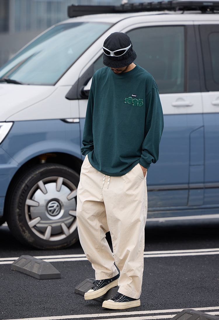 SHOGA ワンポイントロゴ ロングTシャツ MB4876