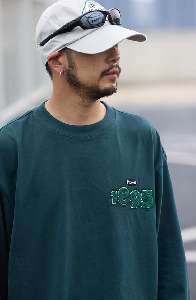 SHOGA ワンポイントロゴ ロングTシャツ MB4876
