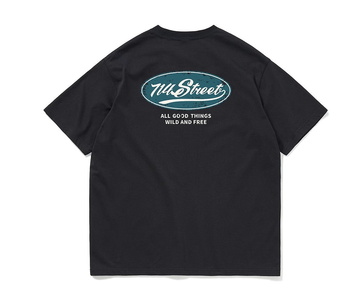 714STREET バックプリント Tシャツ MB4670