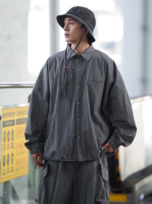 NOCLUE ナイロンシャツ MB5008