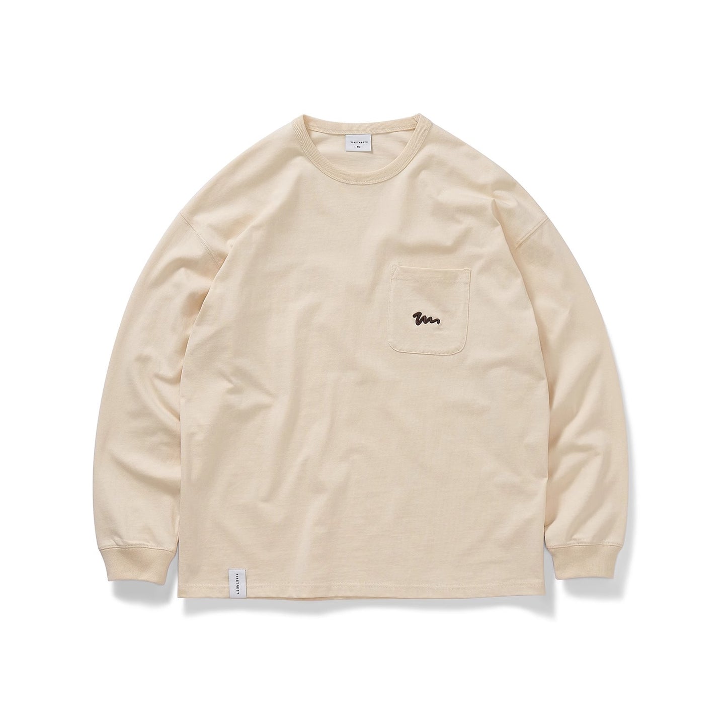 714STREET ポケット ワンポイントロゴ ロングTシャツ MB4661
