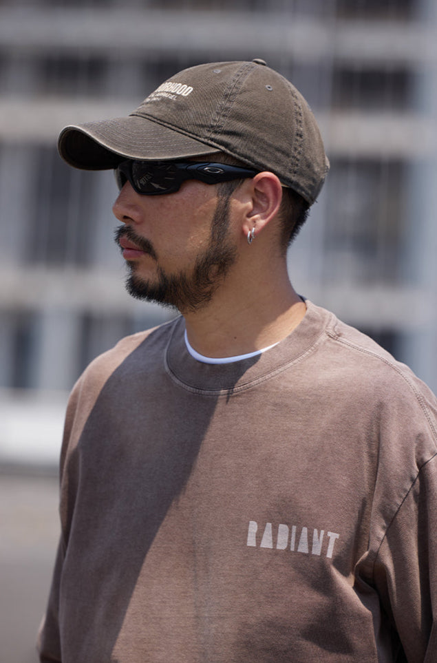 SHOGA ツーポイントロゴ ロングTシャツ MB4875