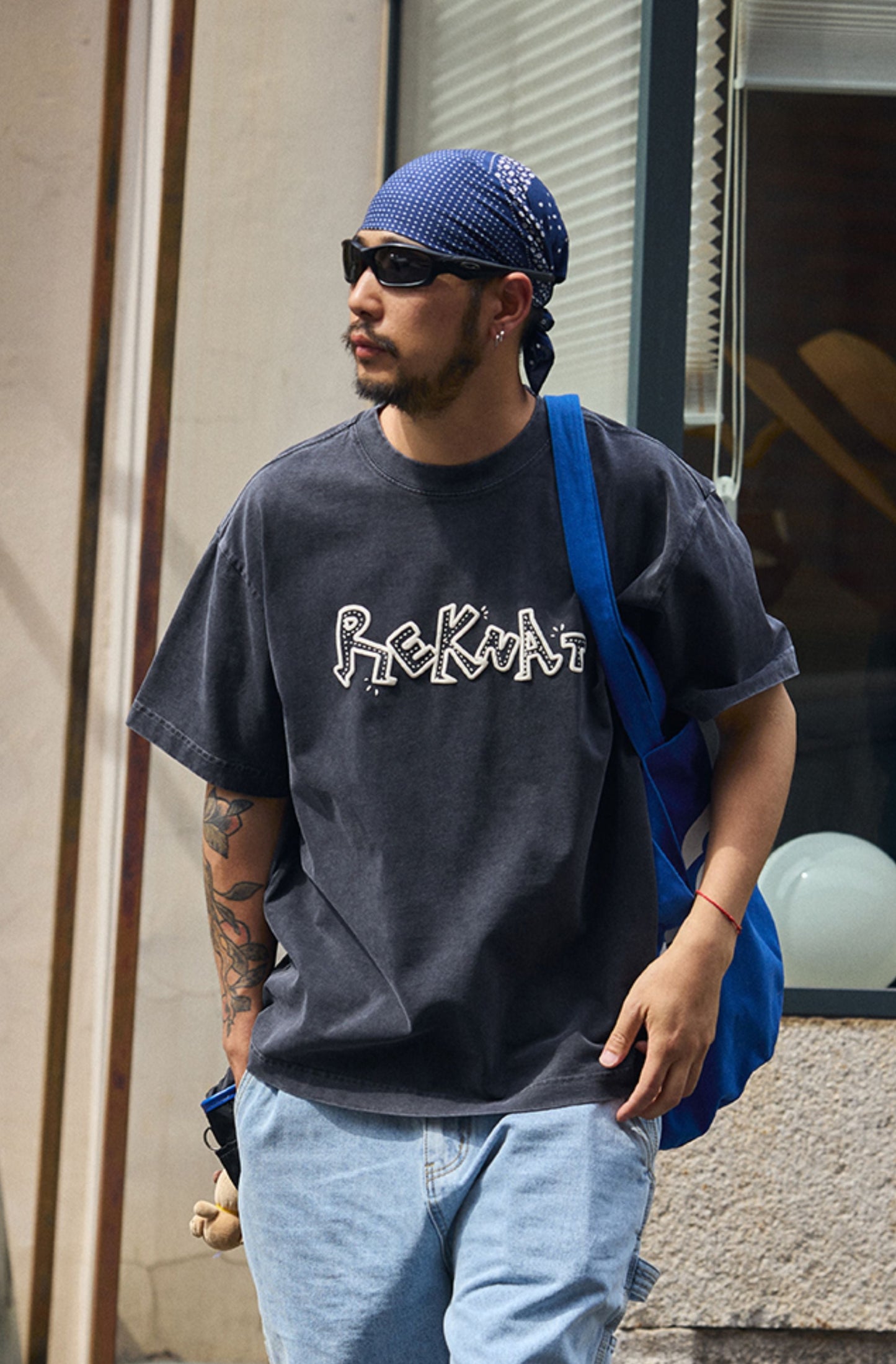 SHOGA ウォッシュ フロントロゴ Tシャツ MB4756