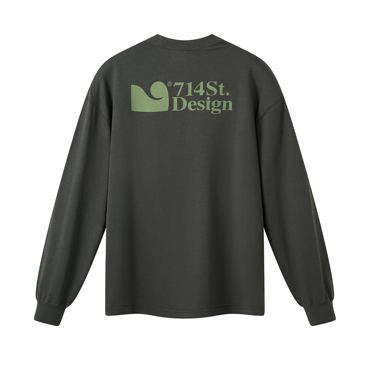714STREET バックプリント ロングTシャツ MB4898