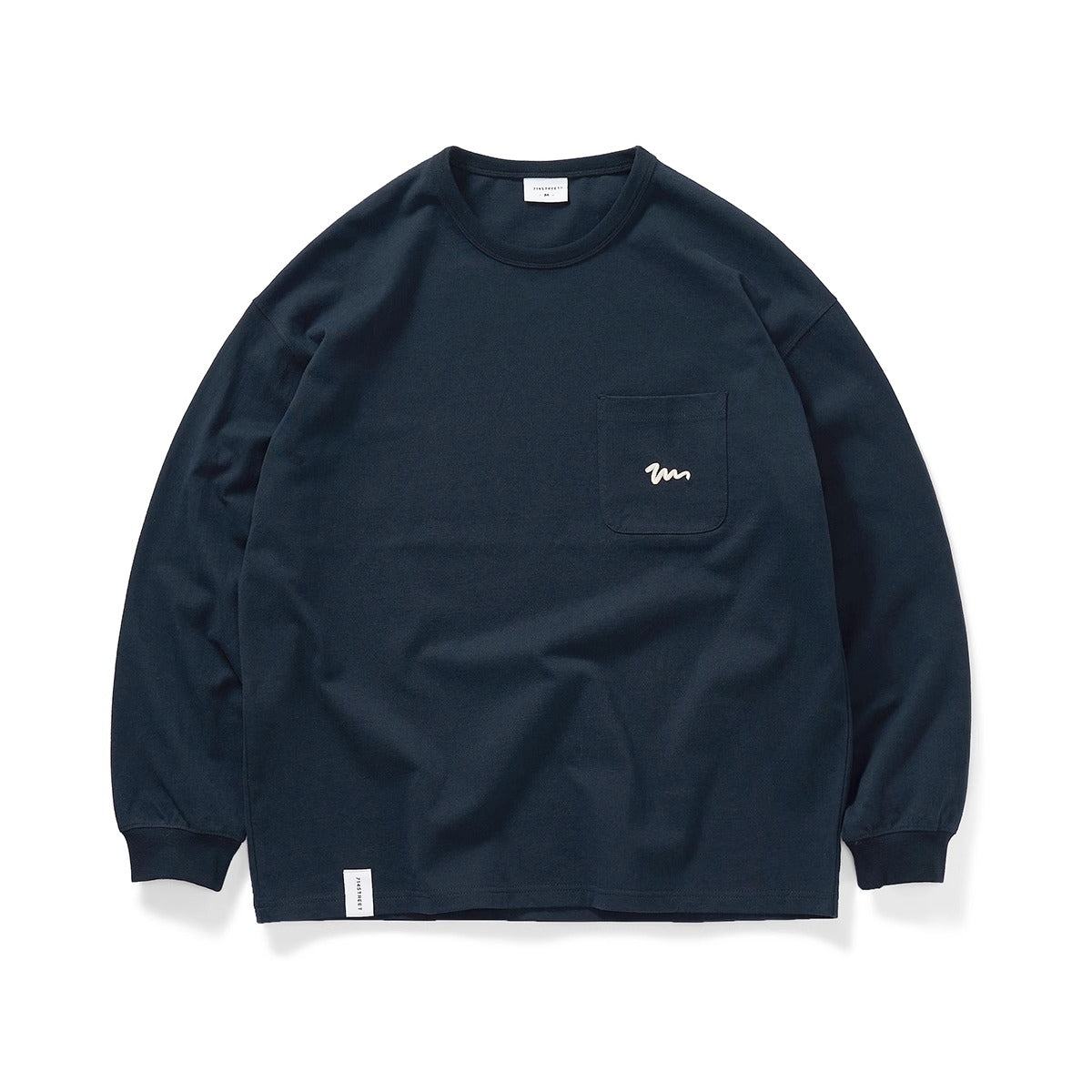 714STREET ポケット ワンポイントロゴ ロングTシャツ MB4661