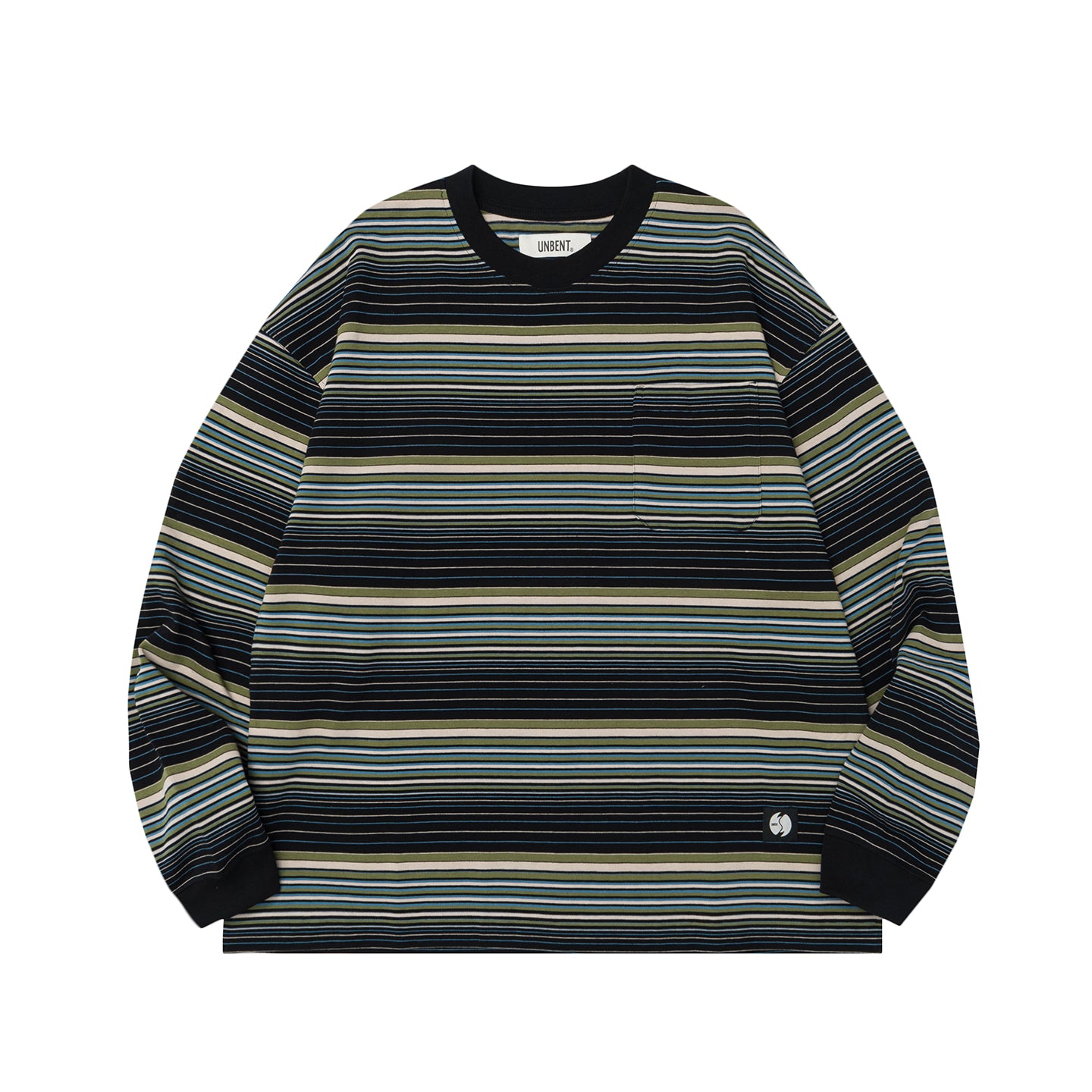UNBENT ボーダー ロングTシャツ MB4885