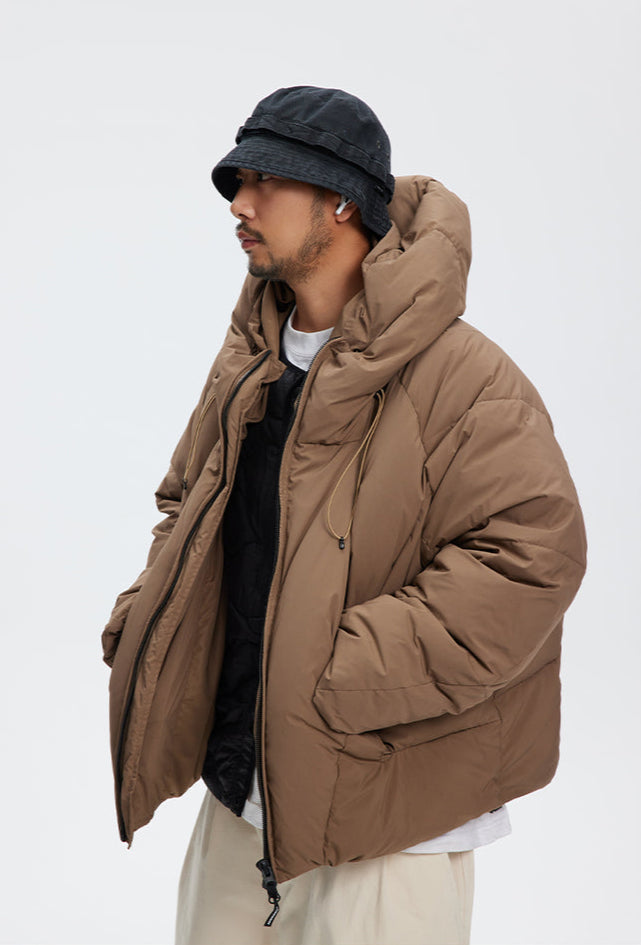 SHOGA フーデッド ダウンジャケット MB4483