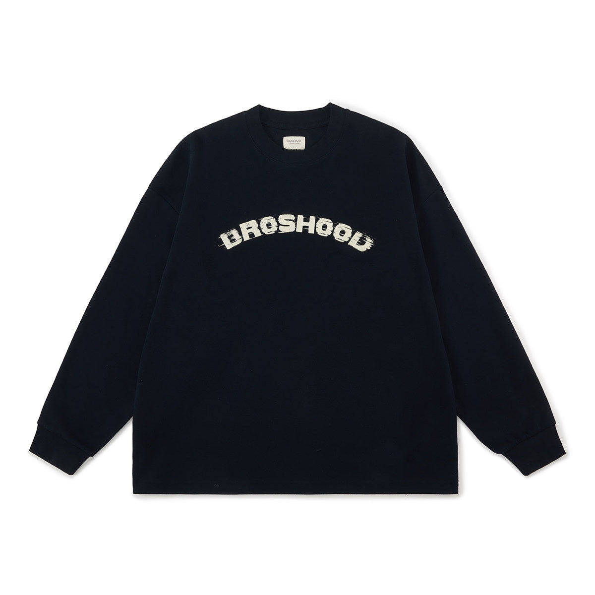 BROSHOOD フロントロゴ ロングTシャツ MB5341