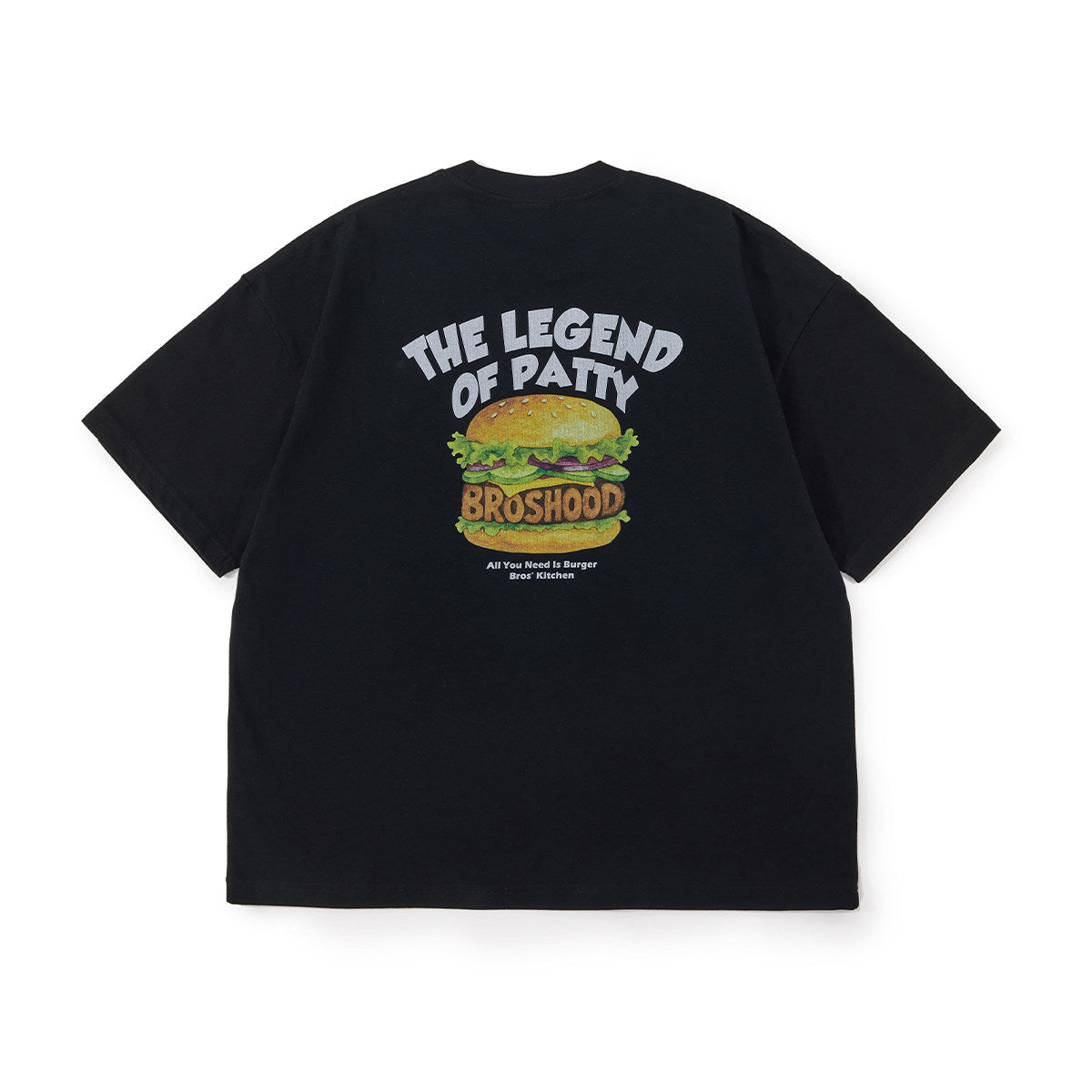 BROSHOOD バックプリント Tシャツ MB5226