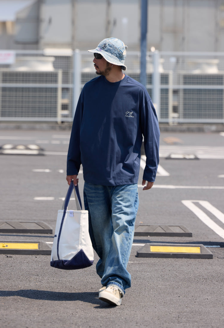 SHOGA ワンポイントロゴ ロングTシャツ MB4877