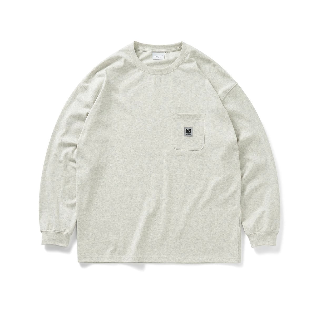 714STREET ポケット ワンポイントロゴ ロングTシャツ MB4667
