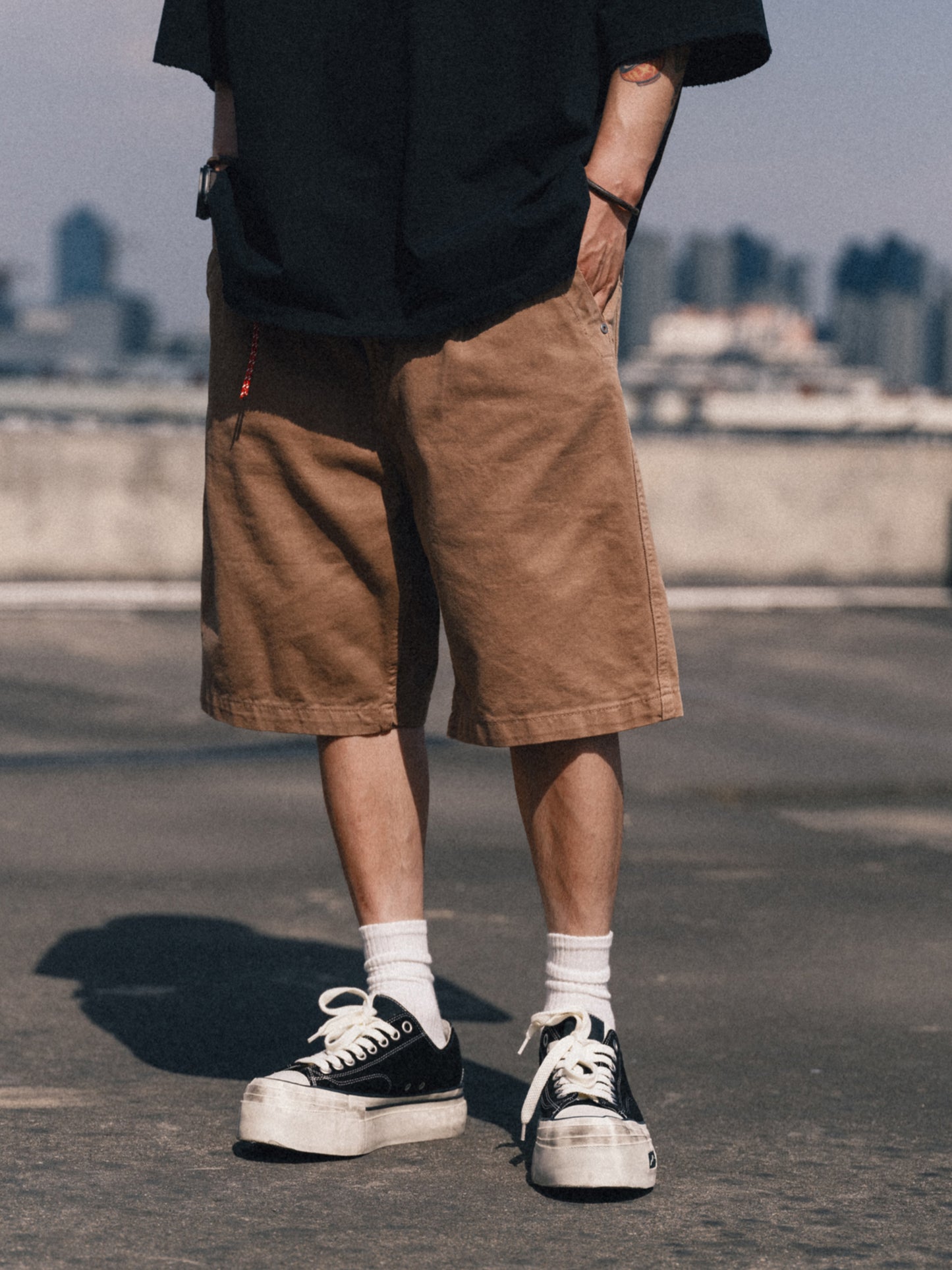 BDCT ストラップ付き ハーフパンツ MB4796