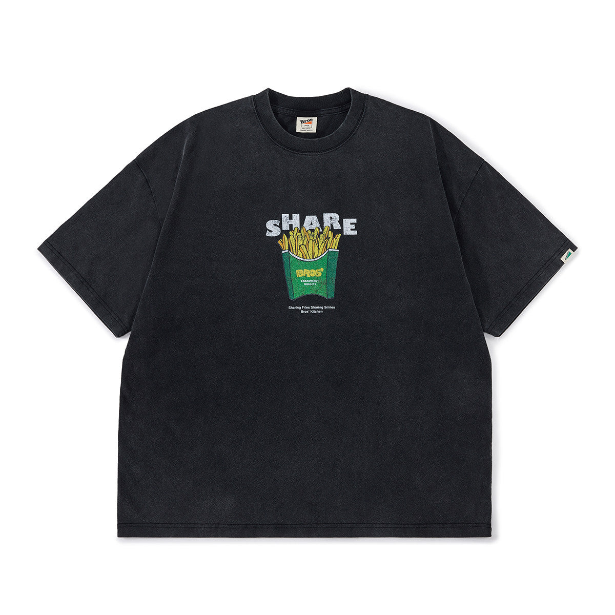 BROSHOOD フロントロゴ Tシャツ MB5264